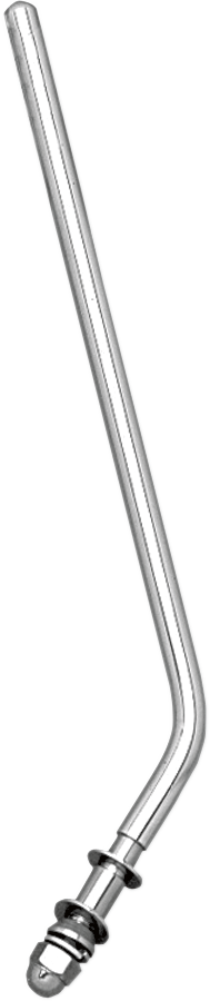 DRAG SPECIALTIES Mirror Stem - Replacement - Die-Cast Mirror - Long - Chrome 302106-BC412 - Cycle City Outdoors