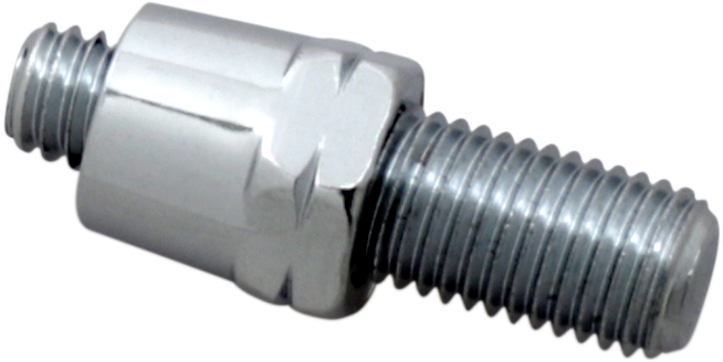 DRAG SPECIALTIES Adapter - Mirror - Stealth - Reverse Thread - Right - Chrome 4789279-BC101 - Cycle City Outdoors