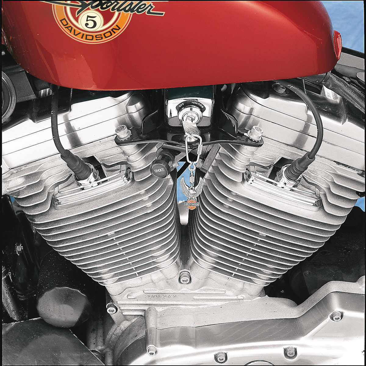 DRAG SPECIALTIES Head Bolt/Spark Plug Covers - Chrome - XL 35-0102-BC251 - Cycle City Outdoors