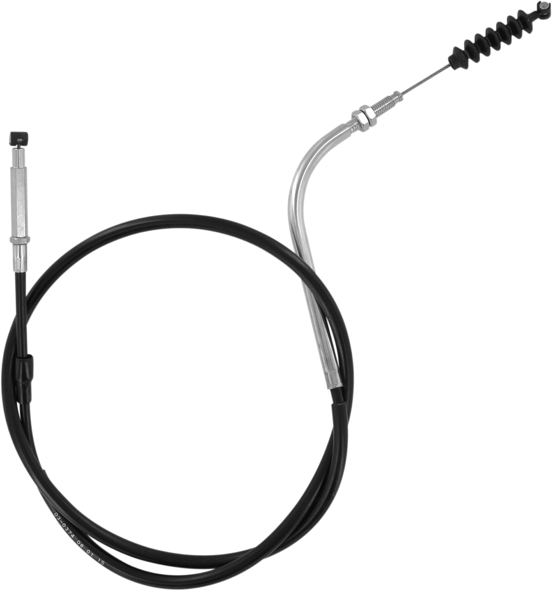 MOTION PRO Black Vinyl Clutch Cable - Kawasaki 03-0374