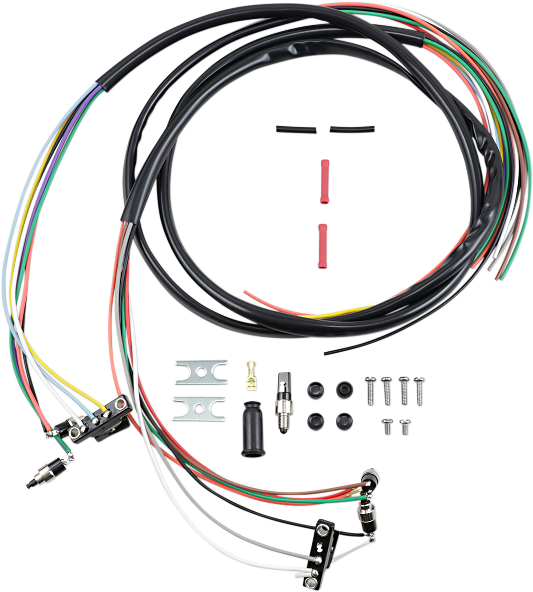 DRAG SPECIALTIES Handlebar Wiring Harness - Harley Davidson 74660 - Cycle City Outdoors