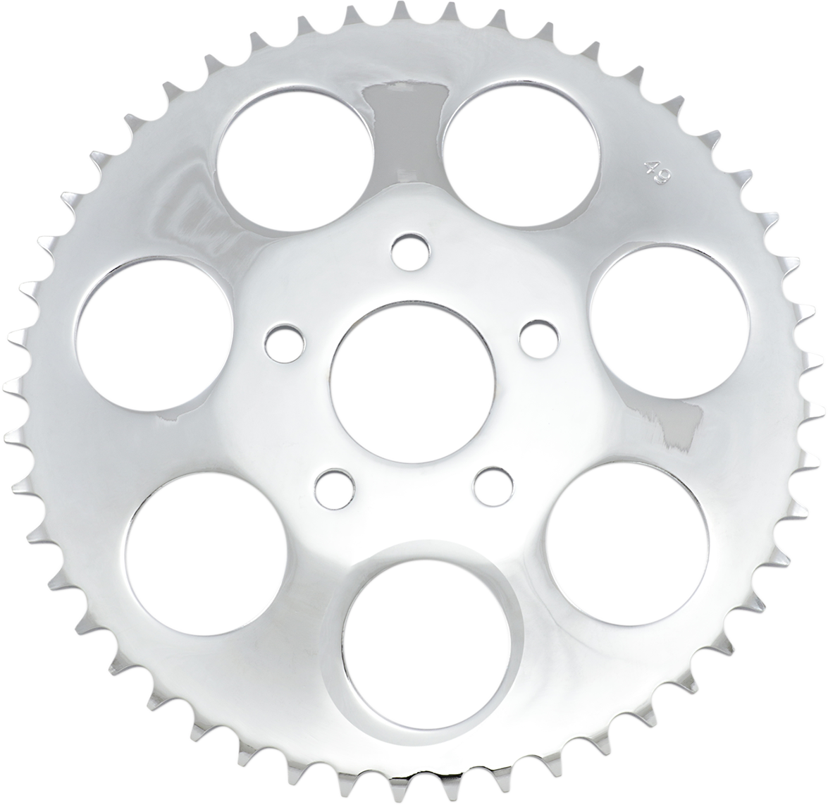 DRAG SPECIALTIES Rear Sprocket - 49 Tooth - Chrome 17512P - Cycle City Outdoors