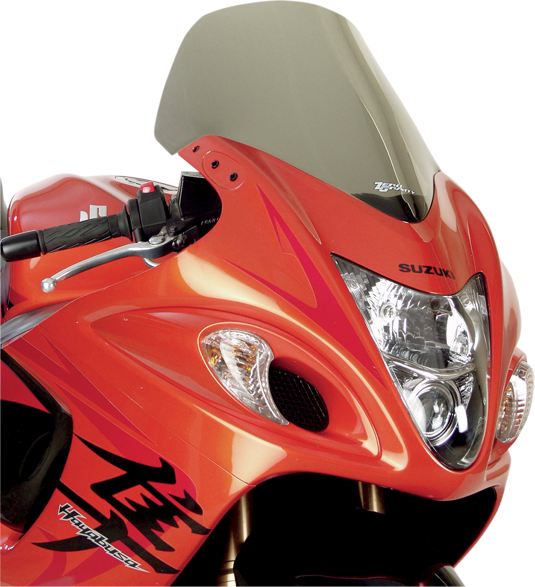 Zero Gravity 23-134-02 Sport Windscreen - Light Smoke - Hayabusa | Street