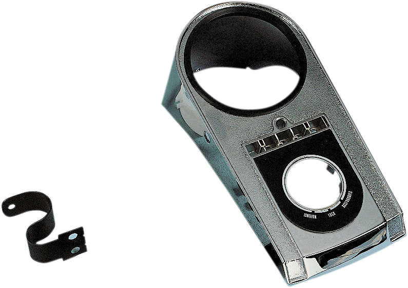 DRAG SPECIALTIES Electronic Speedometer Dash Kit - FXST/FLST 7125496CPT-BXLB - Cycle City Outdoors