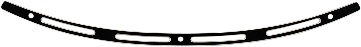 MEMPHIS SHADES Windshield Trim - Black - Slots - '96-'13 FLH MEB0945