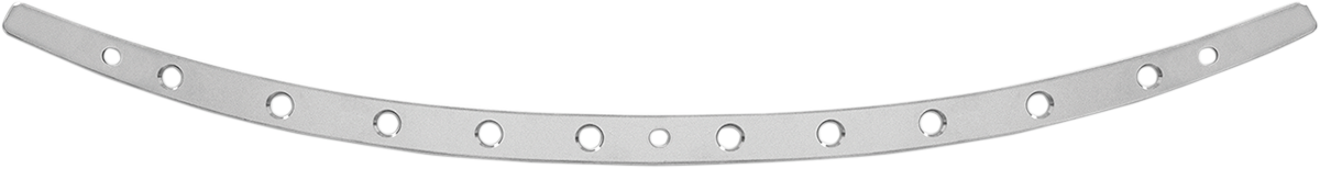 MEMPHIS SHADES Windshield Trim - Polished - Holes - '96-'13 FLH MEM0947