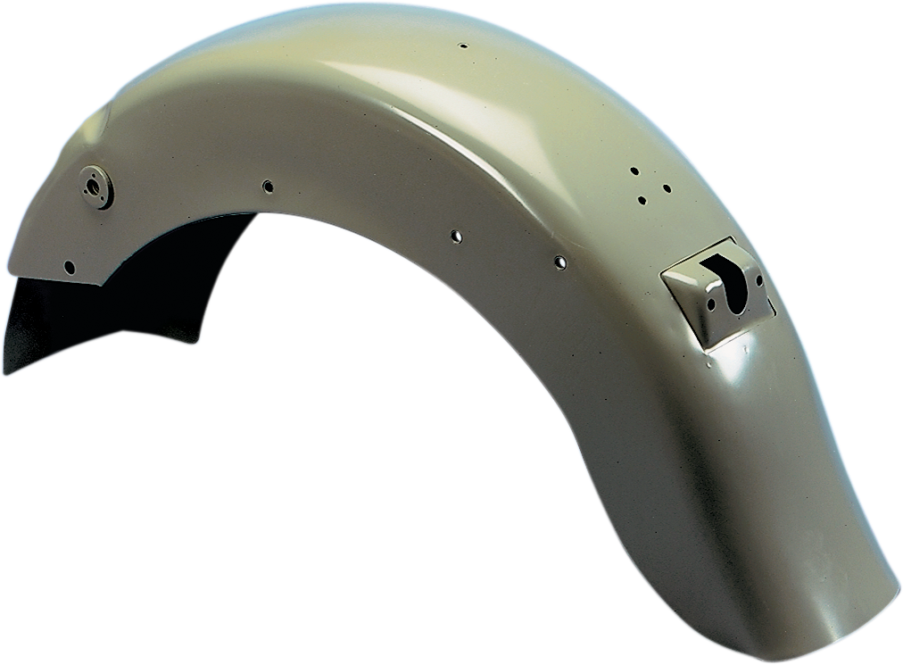 DRAG SPECIALTIES Smooth Rear Fender - with Taillight Mount/No Turn Signal Mount Indents - Steel 72522AR - Cycle City Outdoors