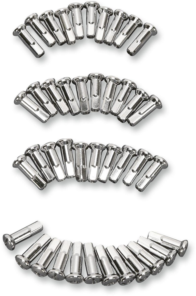 DRAG SPECIALTIES Spoke Nipples - Chrome - X-Long 16-0500SE42-HC3 - Cycle City Outdoors