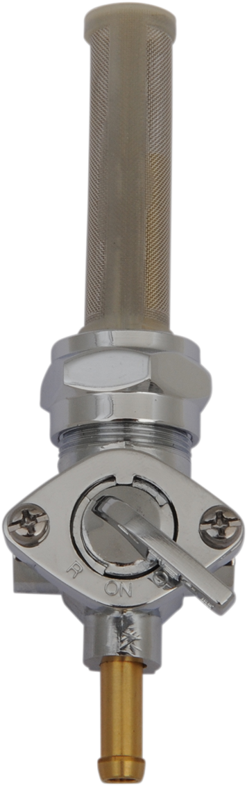 DRAG SPECIALTIES Fuel Petcock - Downward - Chrome - 22 mm 03-0040-BC331 - Cycle City Outdoors