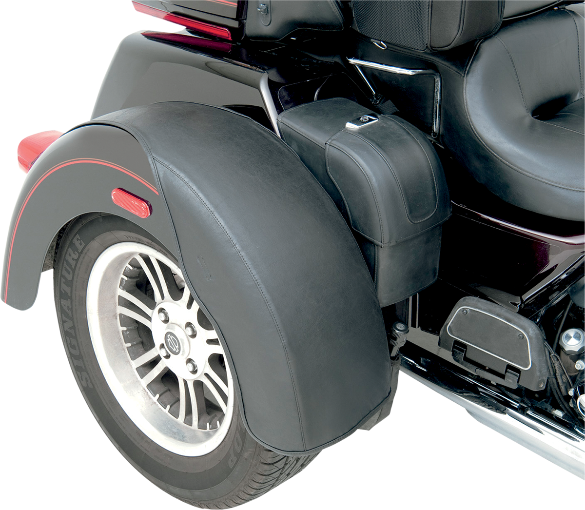SADDLEMEN Rear Fender Bra Set EX000664B