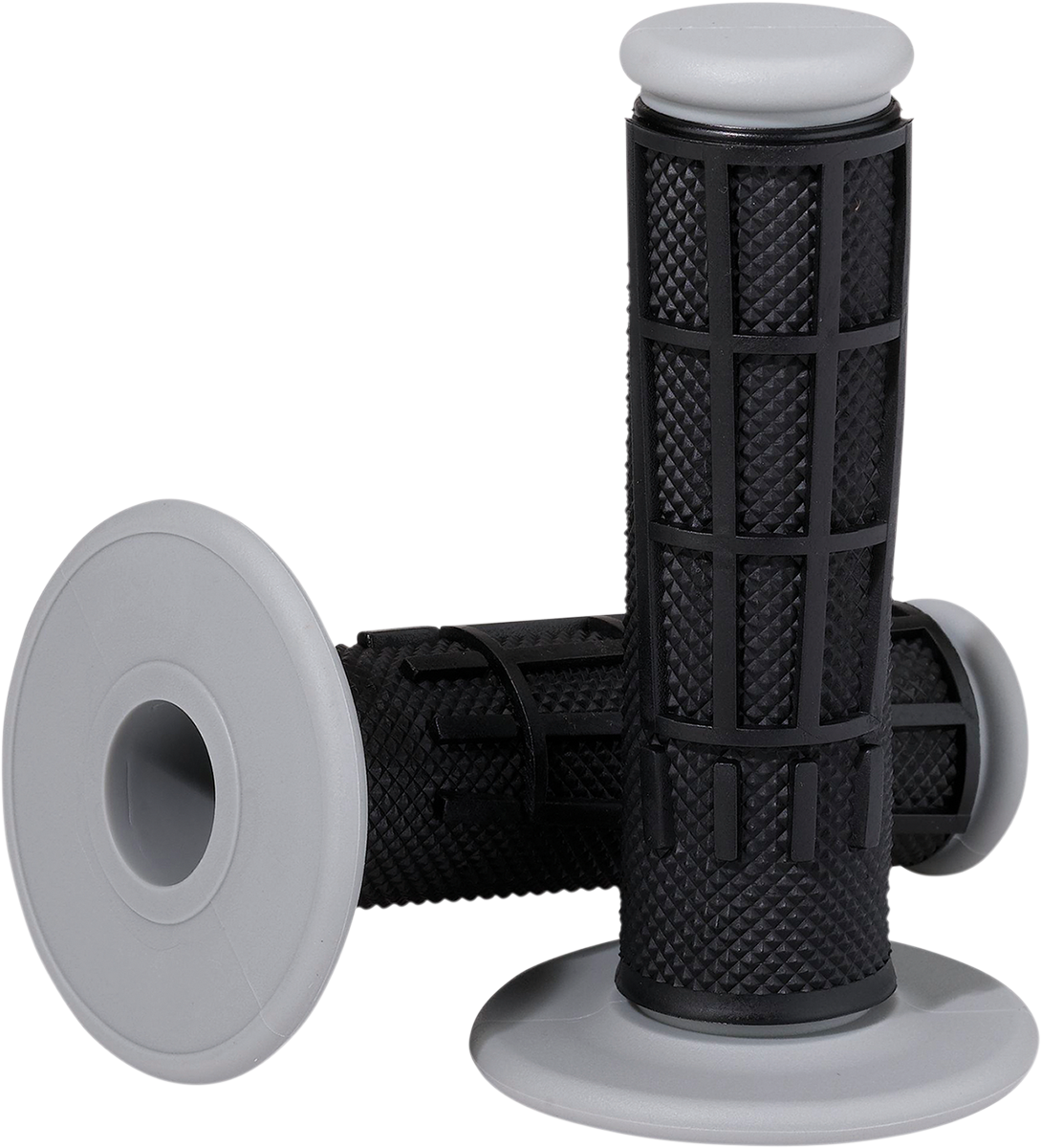 MOOSE RACING Grips - Compound - Half-Waffle - Black 1MG2315-BEM - Cycle City Outdoors