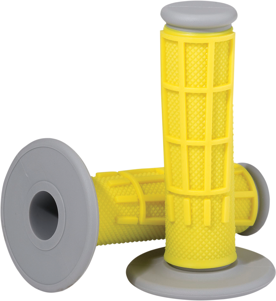 MOOSE RACING Grips - Compound - Half-Waffle - Yellow 1MG2315-YEM - Cycle City Outdoors