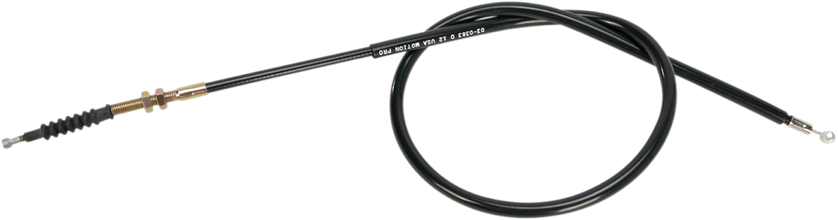 MOTION PRO Black Vinyl Clutch Cable - Kawasaki 03-0383