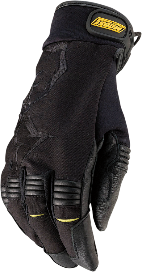 MOOSE RACING MUD* Riding Gloves - Black - Small 3330-6564 - Cycle City Outdoors