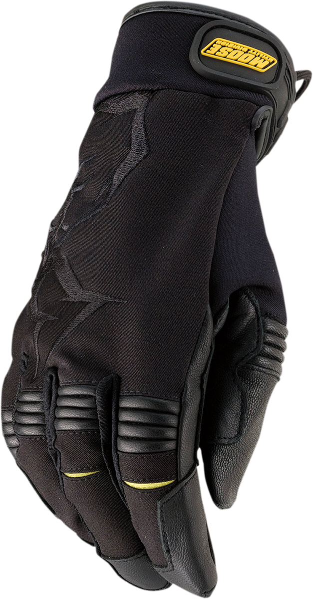 MOOSE RACING MUD* Riding Gloves - Black - Medium 3330-6565 - Cycle City Outdoors