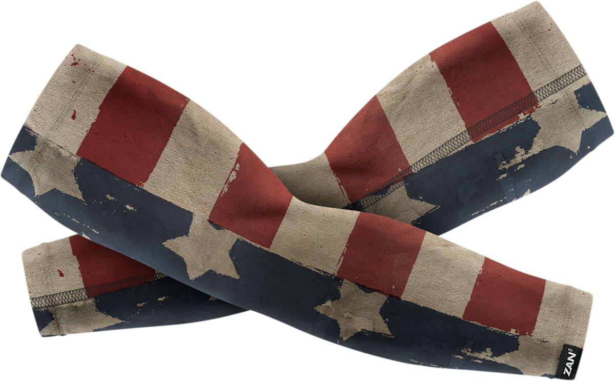 ZAN HEADGEAR SportFlex* Arm Sleeves - Patriot - Large AL408LG