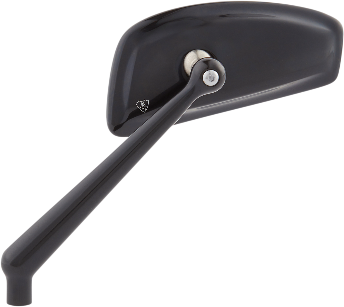 ARLEN NESS Mirror - Tearchop - Side View - Teardrop - Black - Left 510-004
