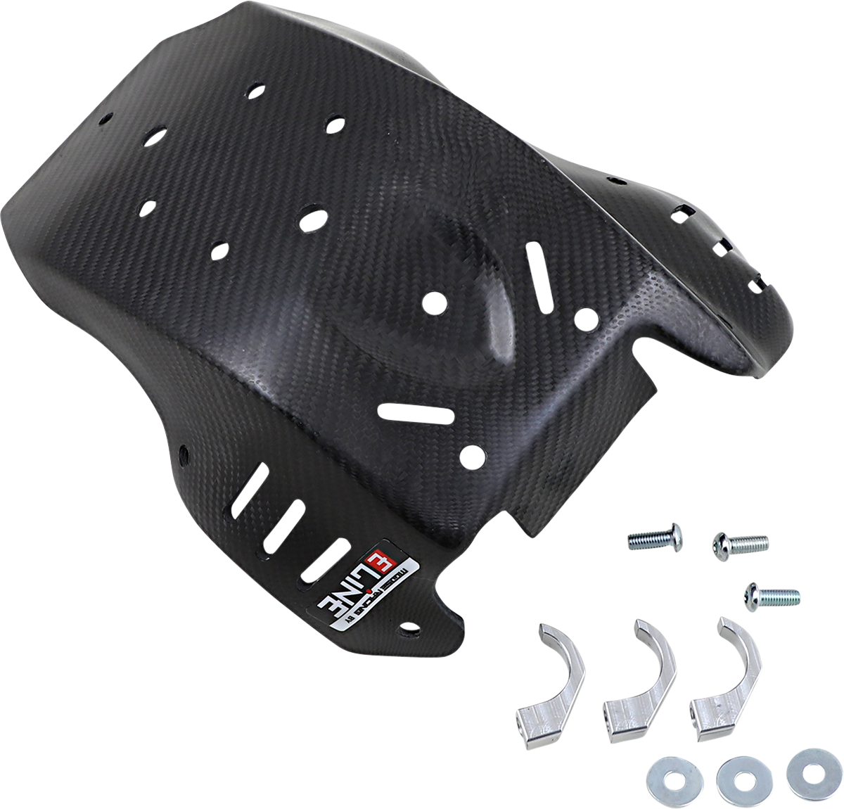 MOOSE RACING Carbon Fiber Skid Plate - Husqvarna | KTM MSP2316W - Cycle City Outdoors