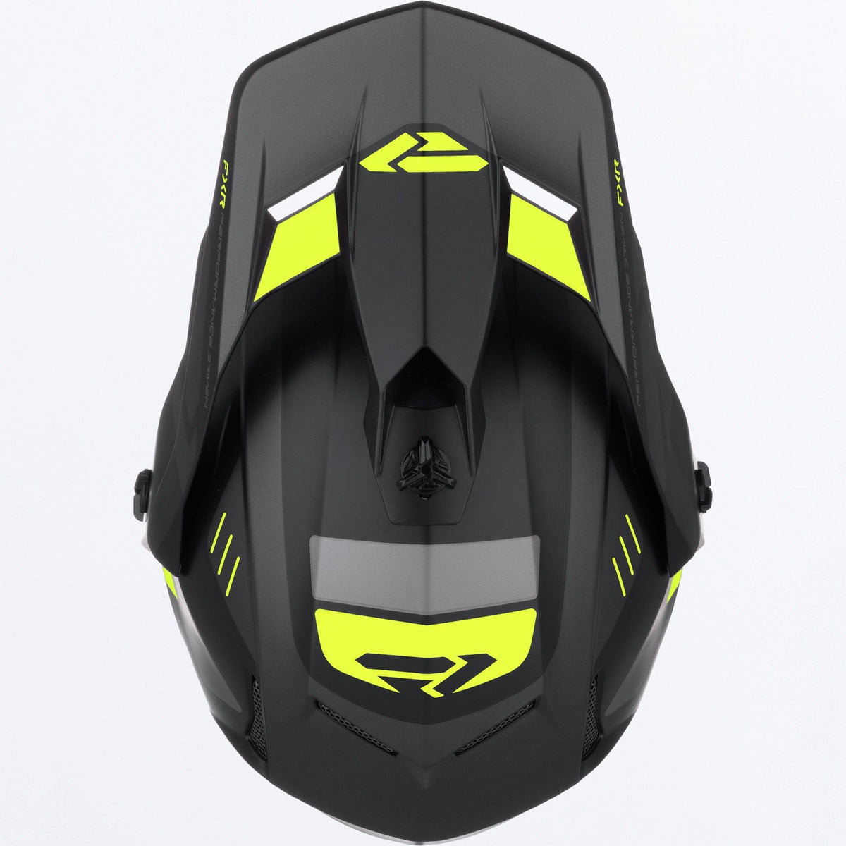 FXR Youth Clutch-X Helmet w/ Dual Shield | Black/HiVis | Sizes YL, YXL