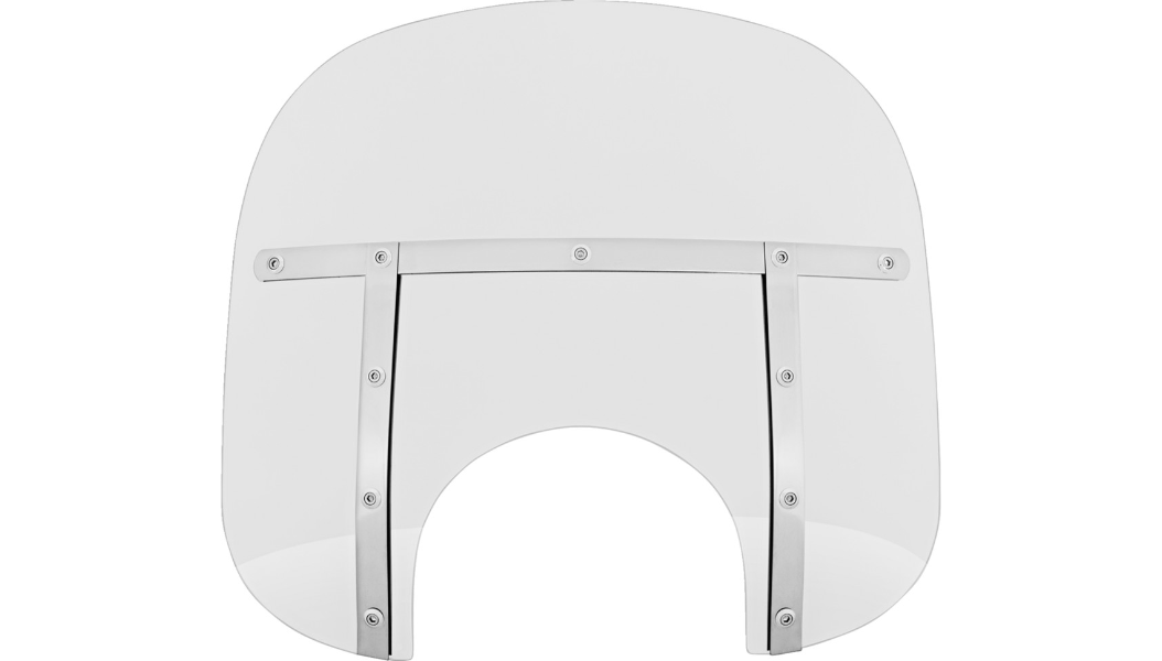 MEMPHIS SHADES Fats Windshield - 13" - Headlight - Clear MEM3510