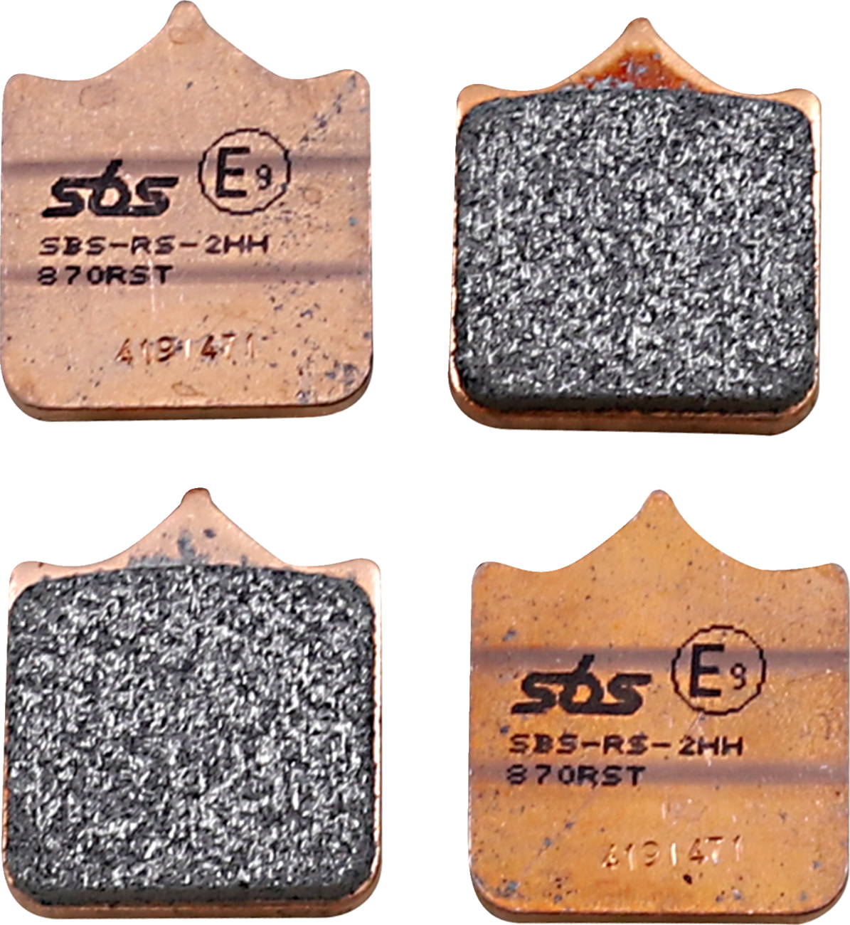 SBS RST Sintered Front Brake Pads - 870RST (BMW S 1000 RR / S1000RR / S1000R 2009–2018)