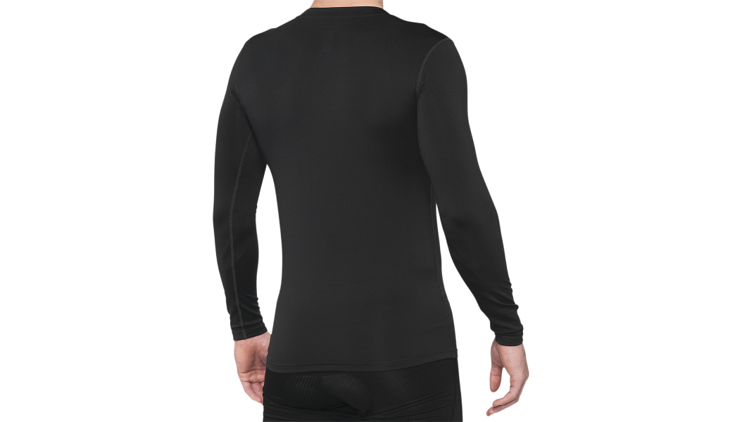100% Basecamp Long-Sleeve Base Layer - Black