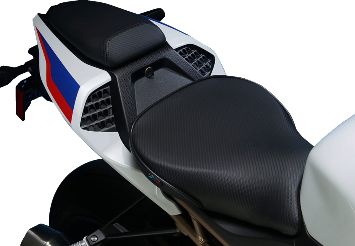 Sargent WSP-696-19 Front Seat - with Rear Cover - CBX/Black Welt - BMW S/R1000 '19-'26 | Street