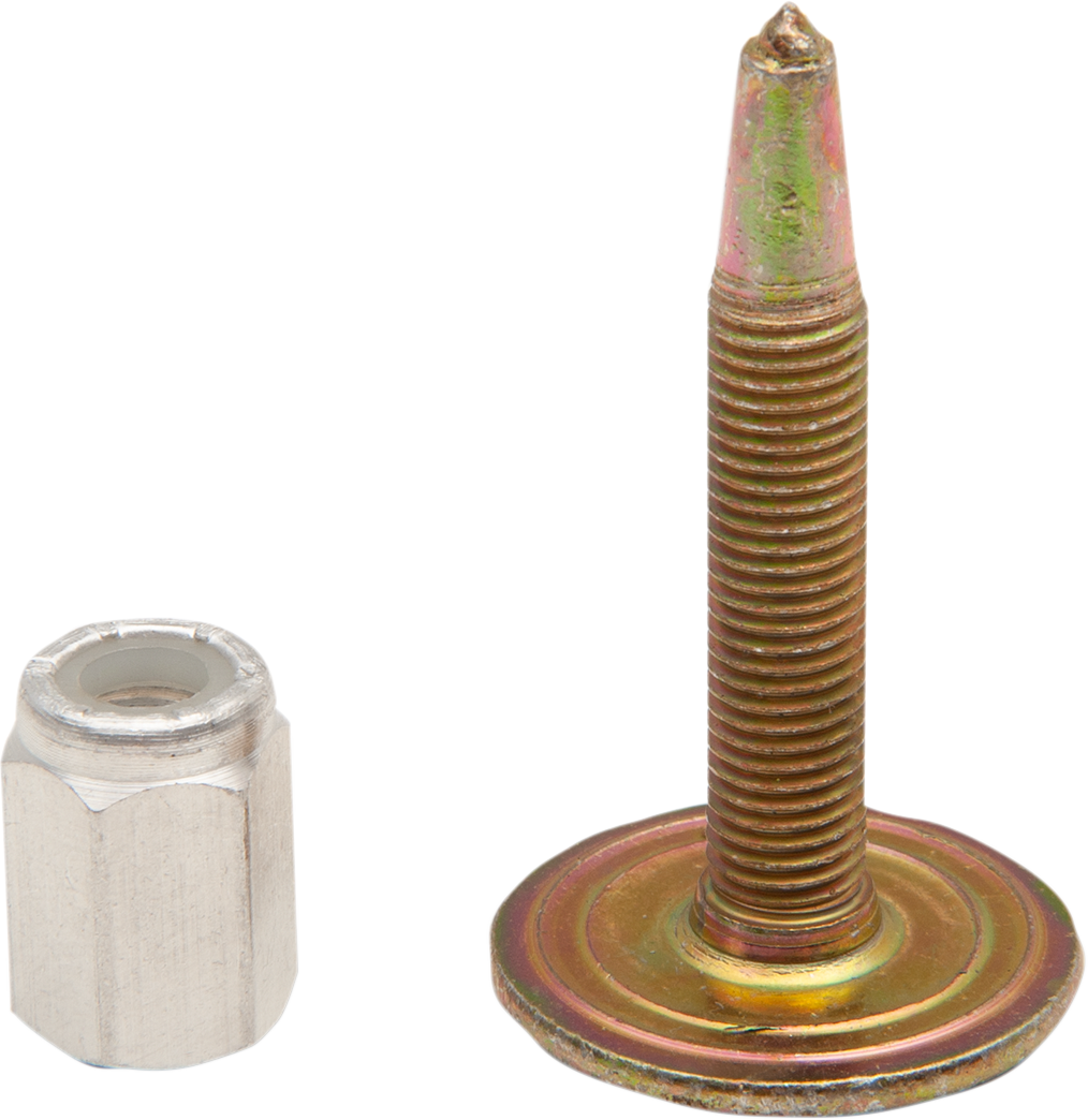 STUD BOY Studs with Locknuts - 1.375" - 84 Pack 2437-P8