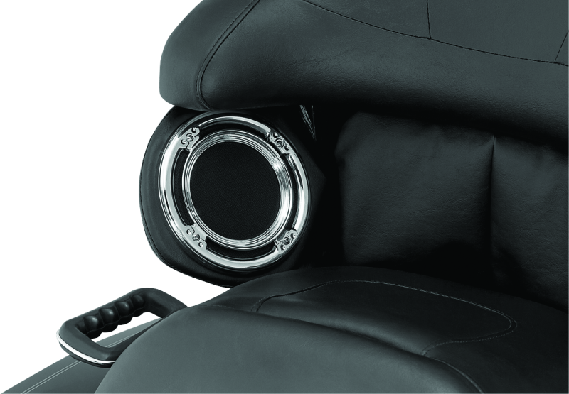 Kuryakyn Rear Speaker Accents For Harley-Davidson Chrome - Cycle City Outdoors
