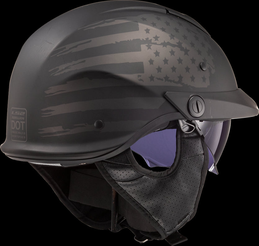 LS2 - Rebellion 1812 Half Helmet Helmet