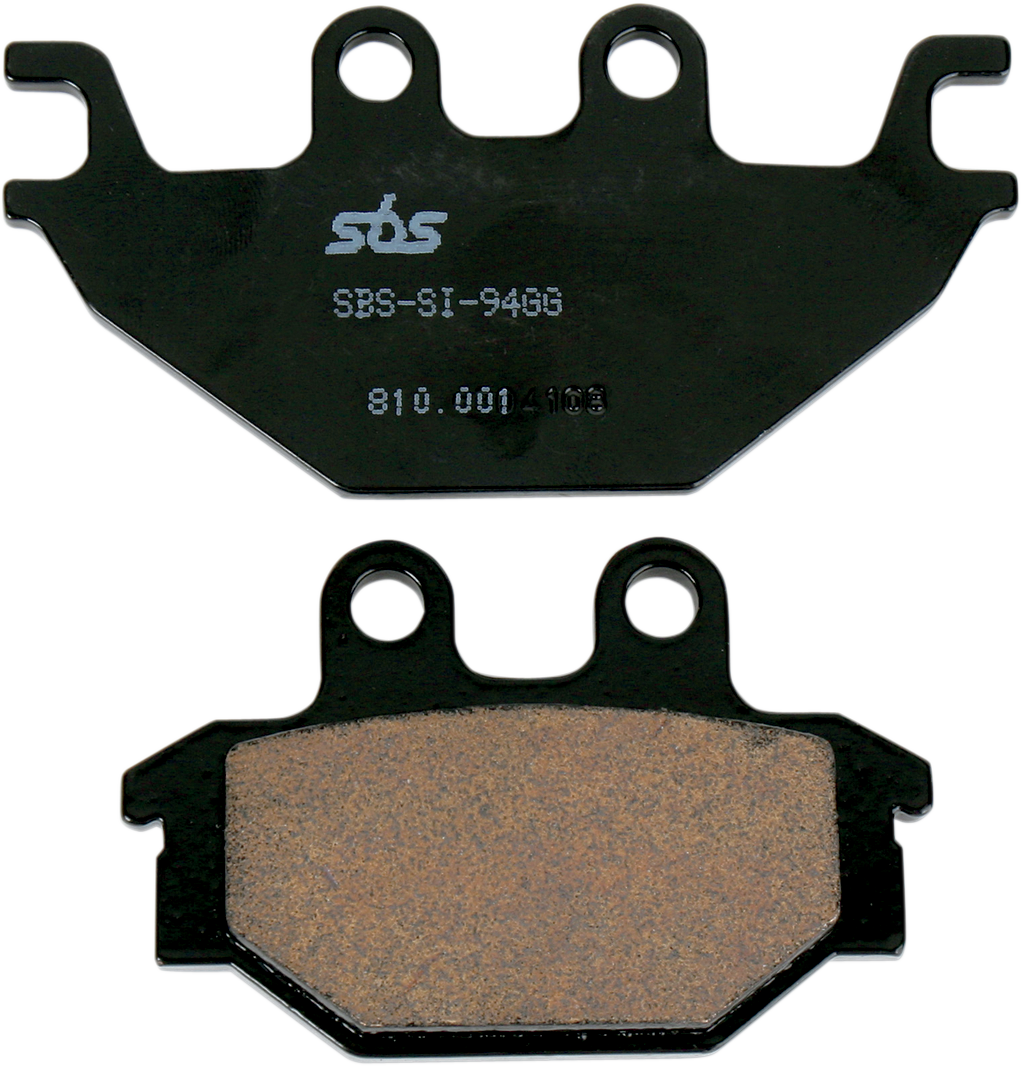 SBS Sintered Front Brake Pads - 810SI (Kymco / Arctic Cat / SYM / Can-Am / Kawasaki 2004–2019)