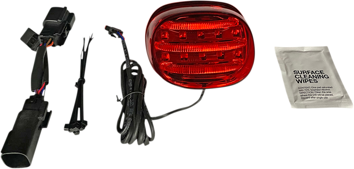 Custom Dynamics Mini Taillight - Red PB-ELIMTL-BCM-R - Cycle City Outdoors