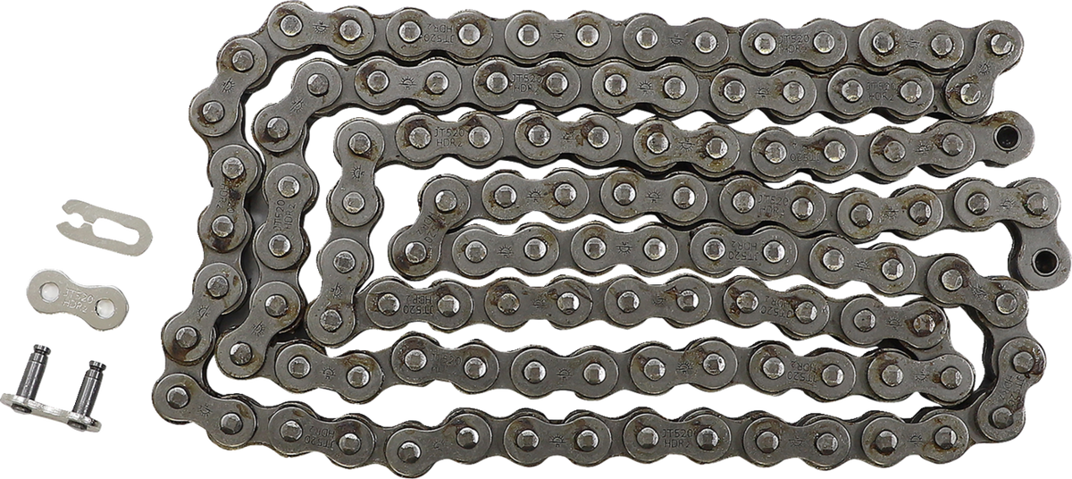 JT CHAINS JTC520HDR112SL 520 HDR - Competition Chain - Steel -112 Links | Adventure/ATV/UTV