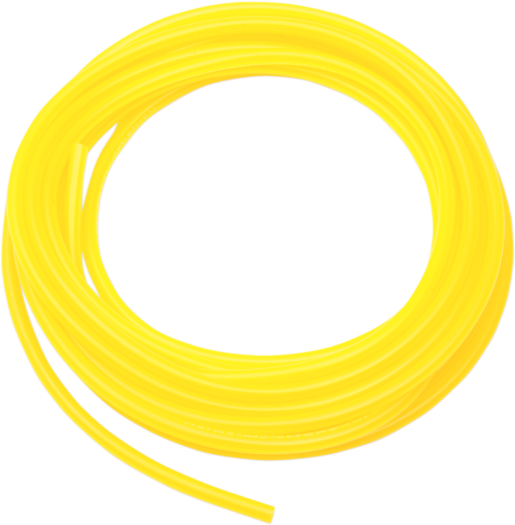 MOTION PRO Low Permeation Fuel Line Roll - Yellow - 5/16" - 25' 12-0069