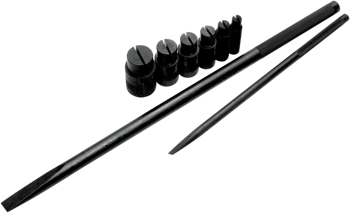 MOTION PRO Wheel Bearing Remover - Split Collet - Metric - 10/12/15/17/20/25 mm - Set 08-0269