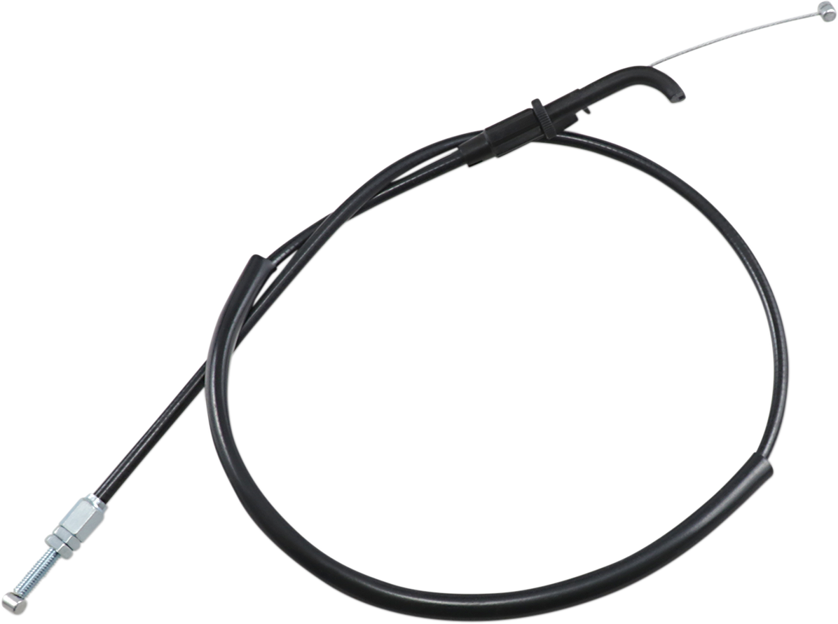 MOTION PRO Black Vinyl Throttle Cable - Pull - Kawasaki 03-0166