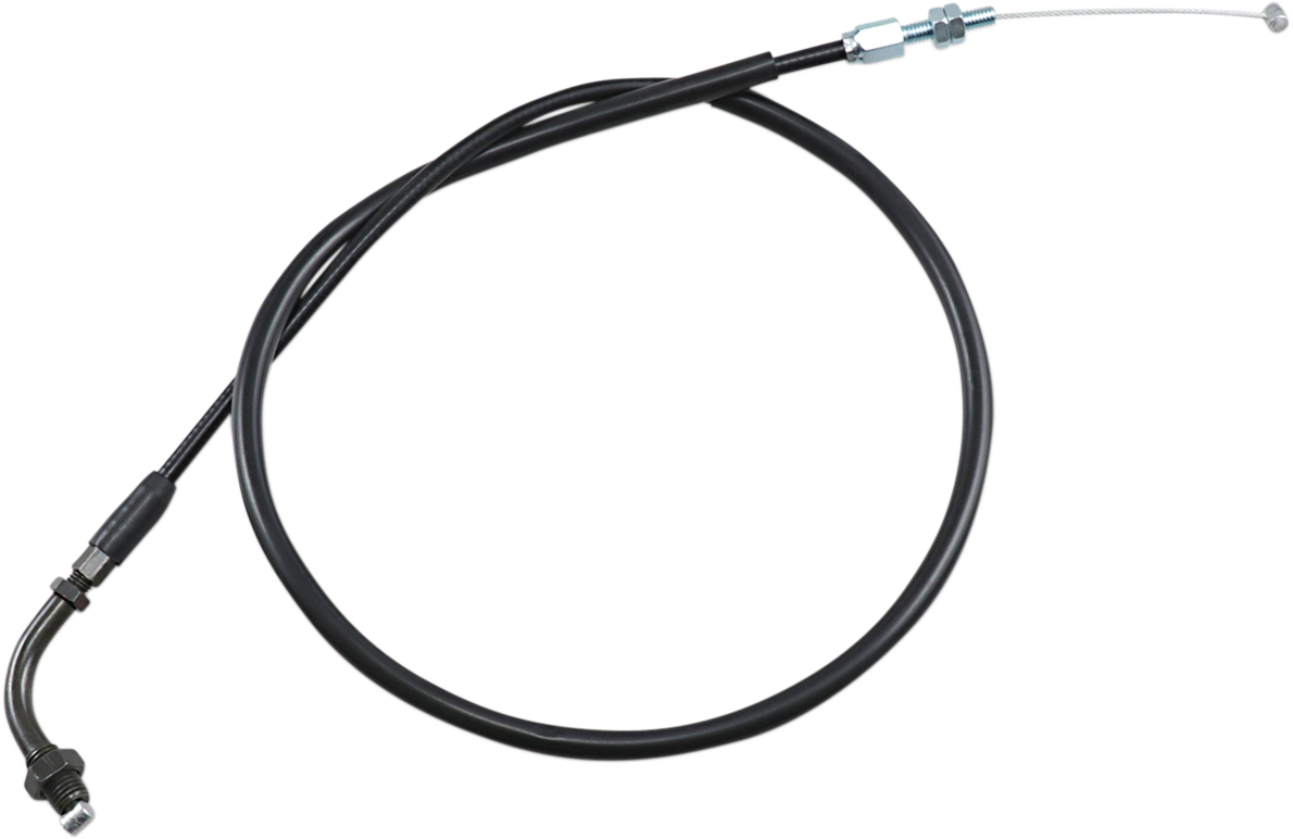 MOTION PRO Black Vinyl Throttle Cable - Pull - Universal 01-0233