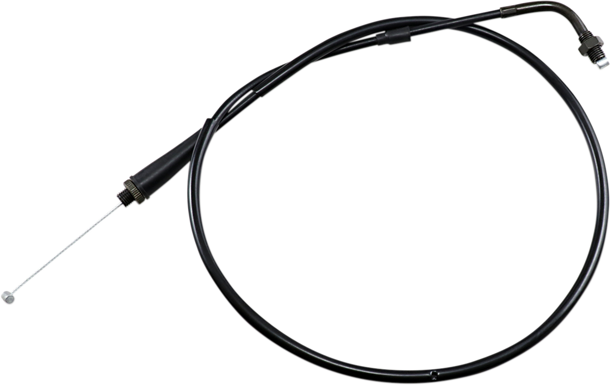 MOTION PRO Black Vinyl Throttle Cable - Pull - Honda 02-0381