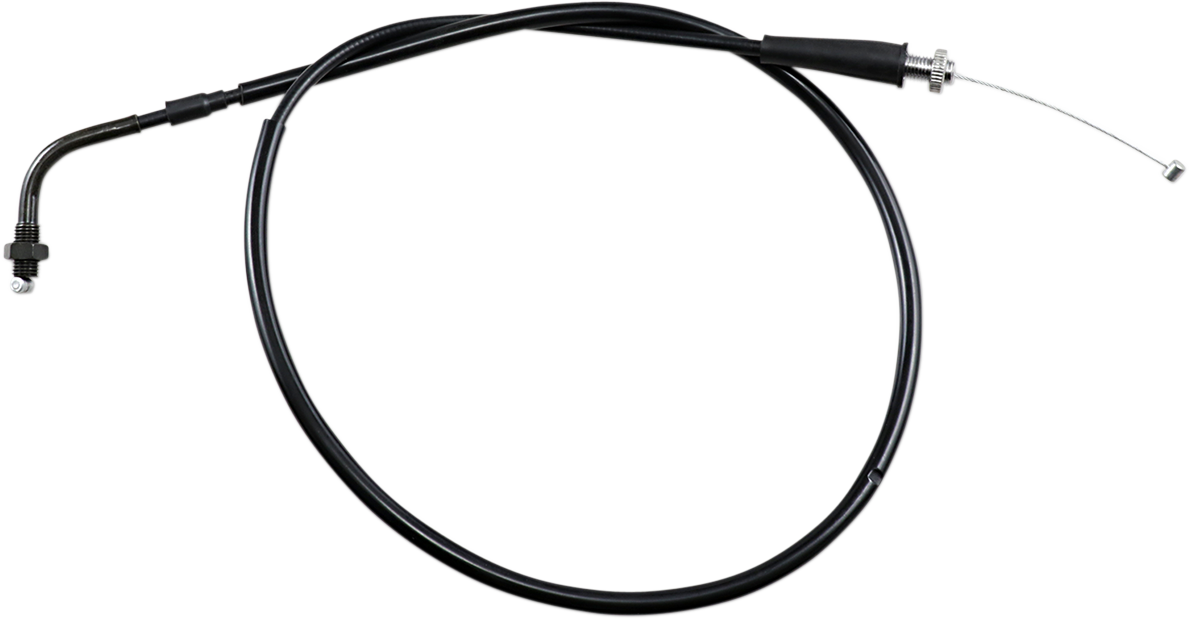 MOTION PRO Black Vinyl Throttle Cable - Pull - Honda 02-0184