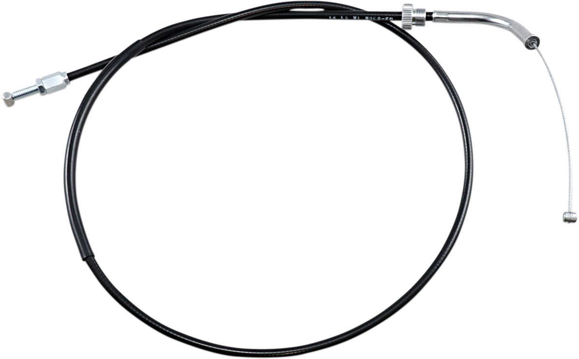 MOTION PRO Black Vinyl Throttle Cable - Push - Honda 02-0306
