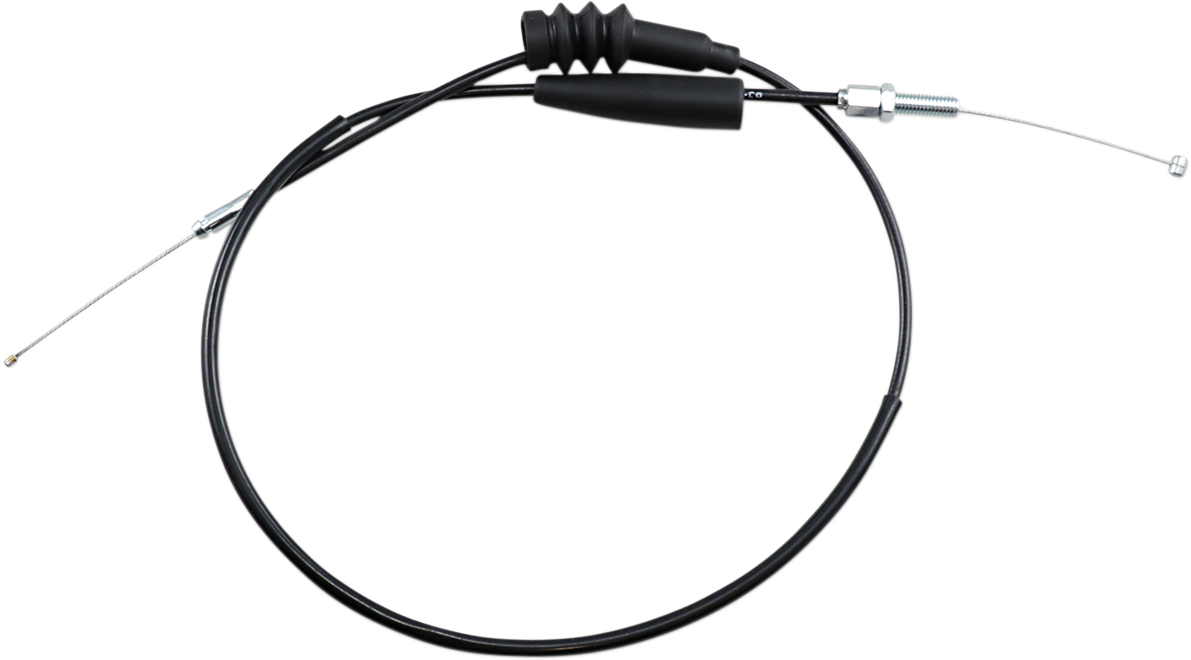 MOTION PRO Black Vinyl Throttle Cable - Pull - Kawasaki 03-0054