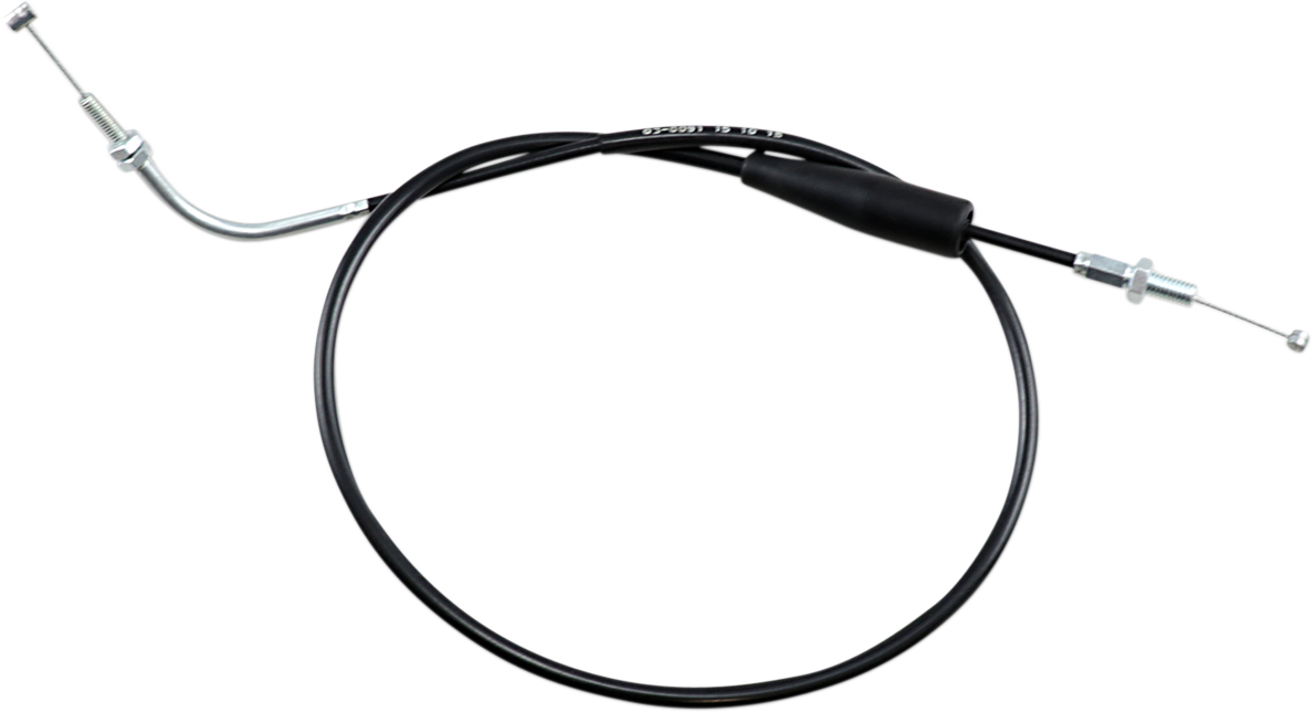 MOTION PRO Black Vinyl Throttle Cable - Pull - Kawasaki 03-0091