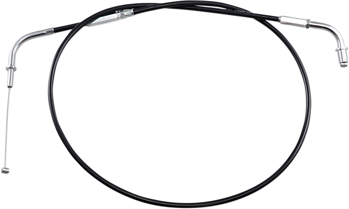 MOTION PRO Black Vinyl Throttle Cable - Push - +6" - Kawasaki 03-0283