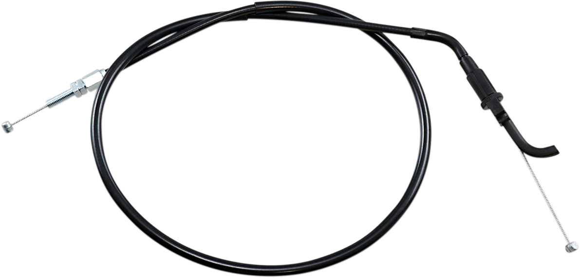 MOTION PRO Black Vinyl Throttle Cable - Pull - Kawasaki 03-0295