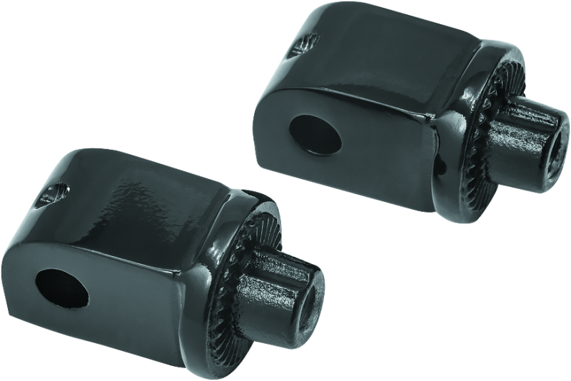 Kuryakyn Splined Adapter Honda & Yamaha Gloss Black - Cycle City Outdoors