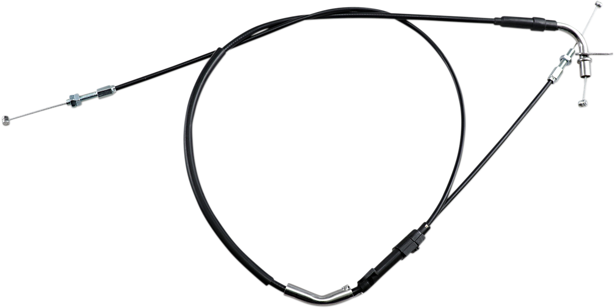 MOTION PRO Black Vinyl Throttle Cable - Pull - Suzuki 04-0182