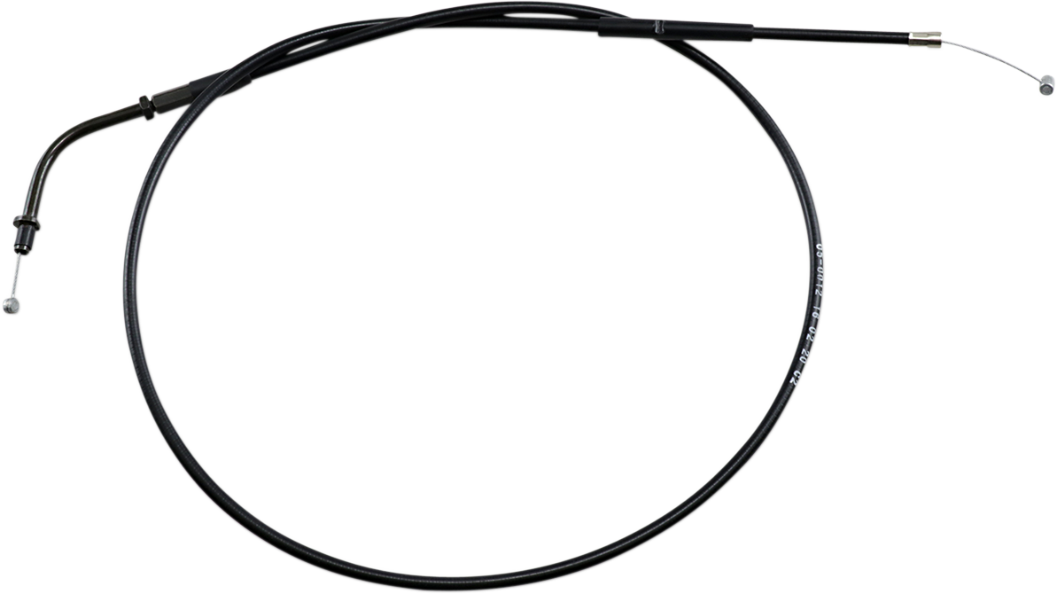 MOTION PRO Black Vinyl Throttle Cable - Pull - Yamaha 05-0012