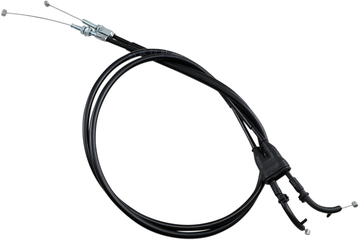 MOTION PRO Black Vinyl Throttle Cable - Push/Pull - Yamaha 05-0238