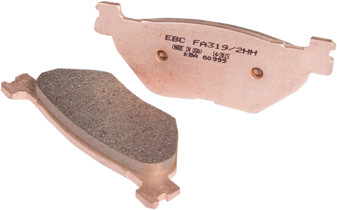 EBC FA-HH Series Sintered Rear Brake Pads - FA319/2HH (Yamaha FJR1300A / Super Tenere / FJR1300ES 2002–2024)