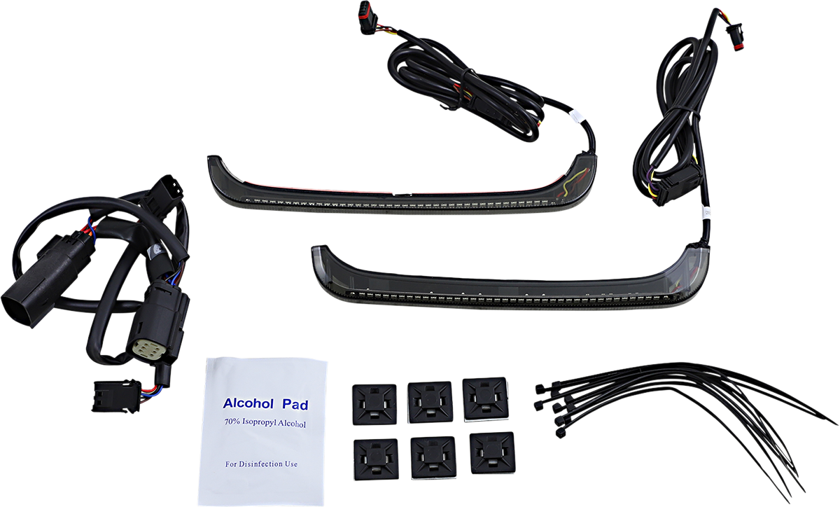 Custom Dynamics Saddlebag Lights - Smoke Lens CD-LPDC-BCM4-S - Cycle City Outdoors